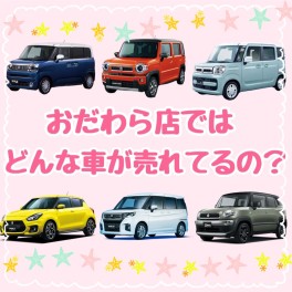 おだわら店ではどんな車が売れてるの？？